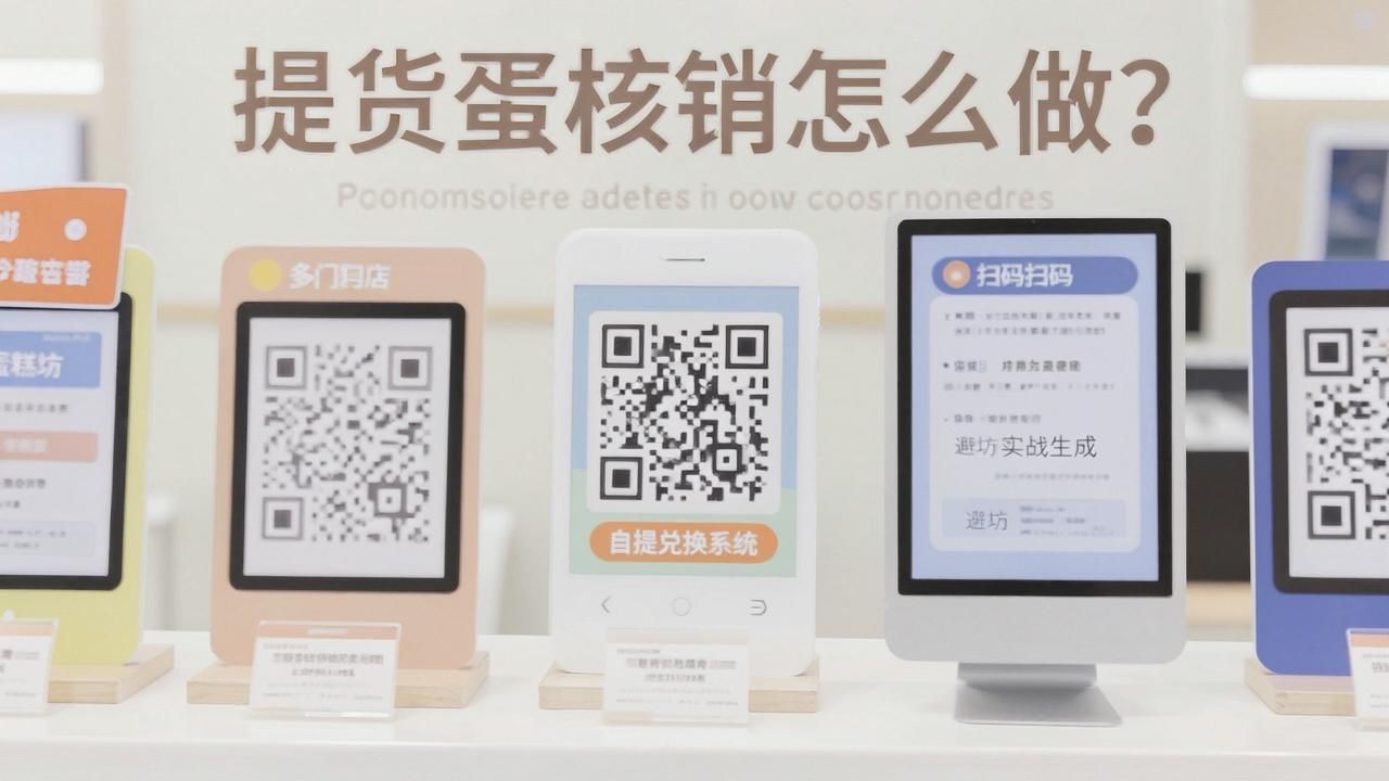 连锁蛋糕店提货核销怎么做?多门店扫码自提兑换系统避坑实战(图1)