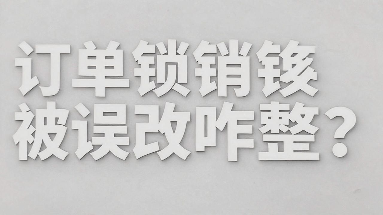 兑换系统里已核销订单被误改咋整?订单锁定机制得安排上(图1)
