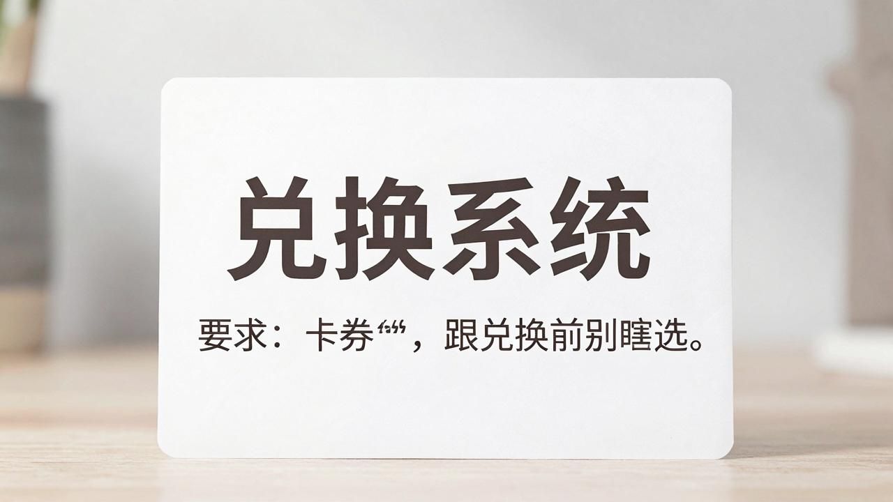兑换系统别瞎选，卡券到期前自动短信提醒才是真省钱的命门(图1)