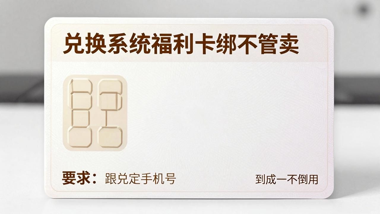 兑换系统福利卡绑定手机号防倒卖，到底管不管用(图1)